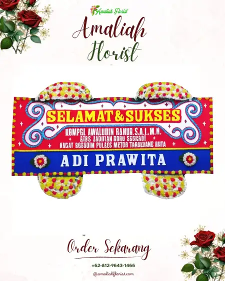 Papan Bunga Ucapan Selamat PANDEGLANG
